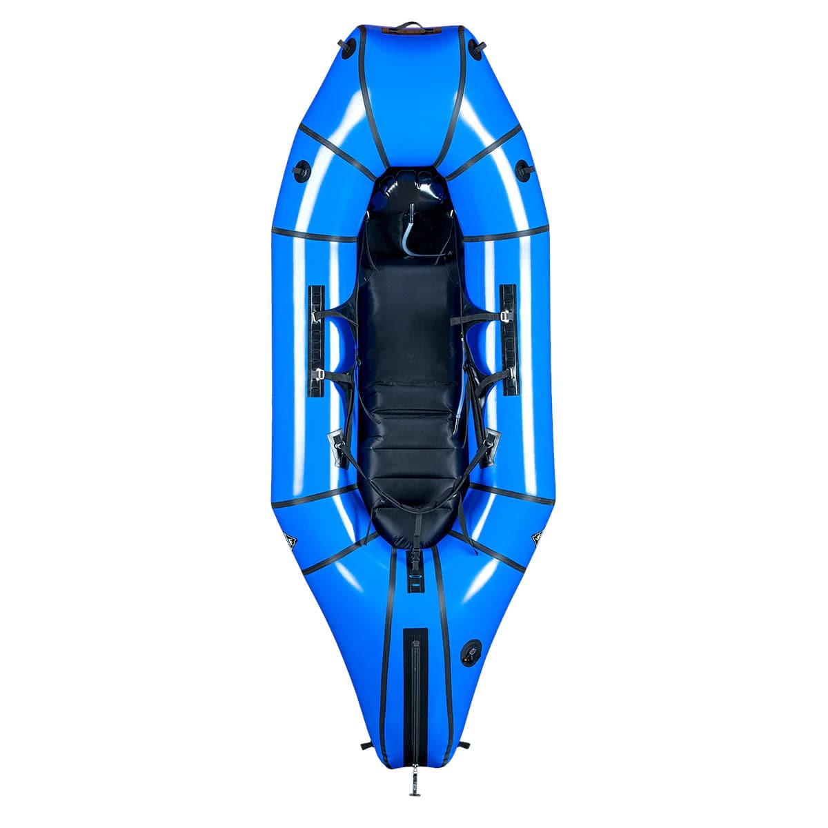 Featuring the GnarMule pack raft, pack rafting manufactured by Alpacka shown here from a fifth angle.
