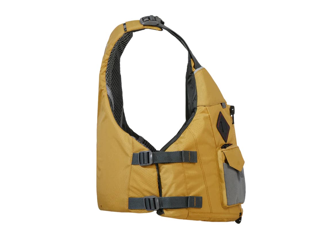Featuring the E-Ronny PFD men's pfd manufactured by Astral shown here from an eleventh angle.