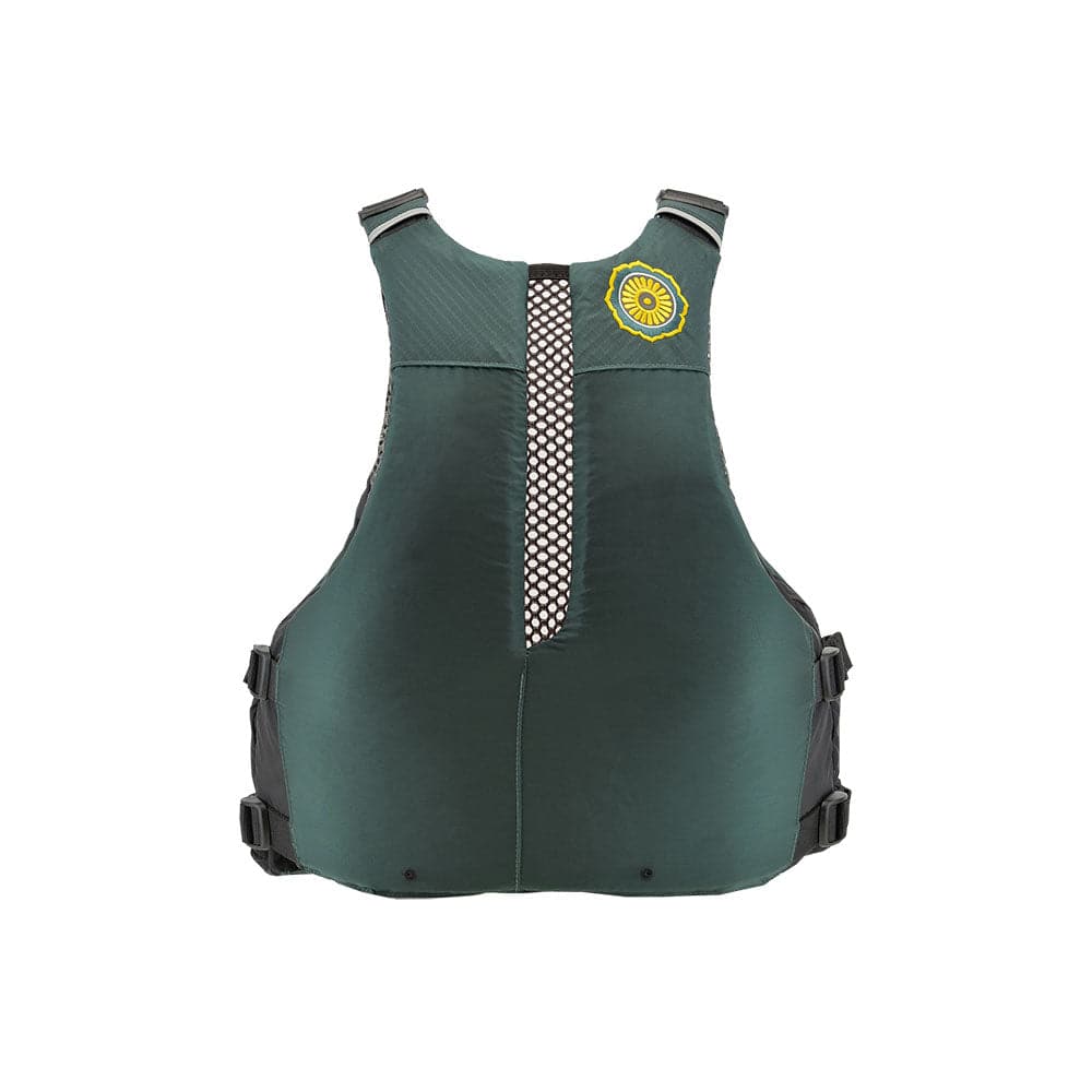 Featuring the Ronny PFD men's pfd, rec pfd manufactured by Astral shown here from a fourth angle.