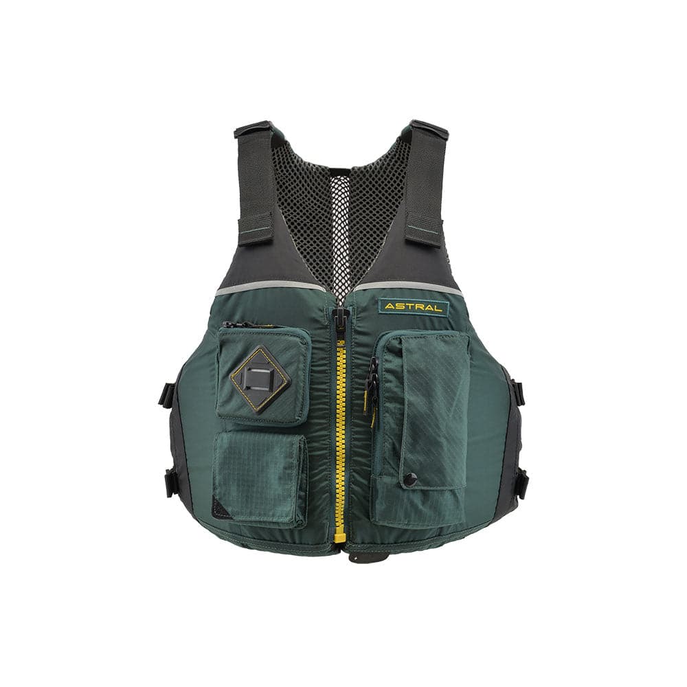 Featuring the Ronny PFD men's pfd, rec pfd manufactured by Astral shown here from a third angle.