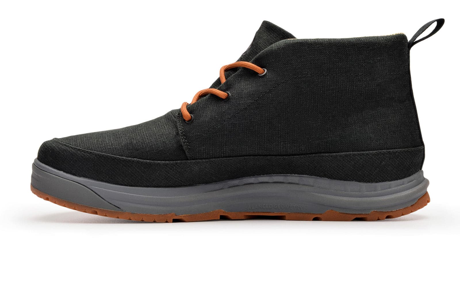 Featuring the Hemp Chukker  manufactured by Astral shown here from a fourth angle.