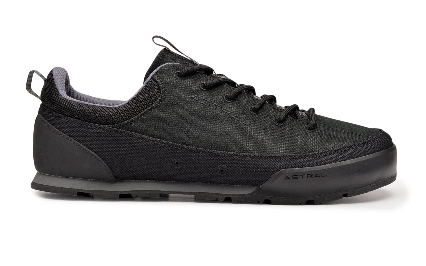 Featuring the Rambler - Men's casual shoe, men's footwear manufactured by Astral shown here from a fourth angle.