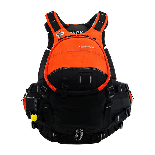 Featuring the Greenjacket Rescue PFD rescue pfd manufactured by Astral shown here from a ninth angle.