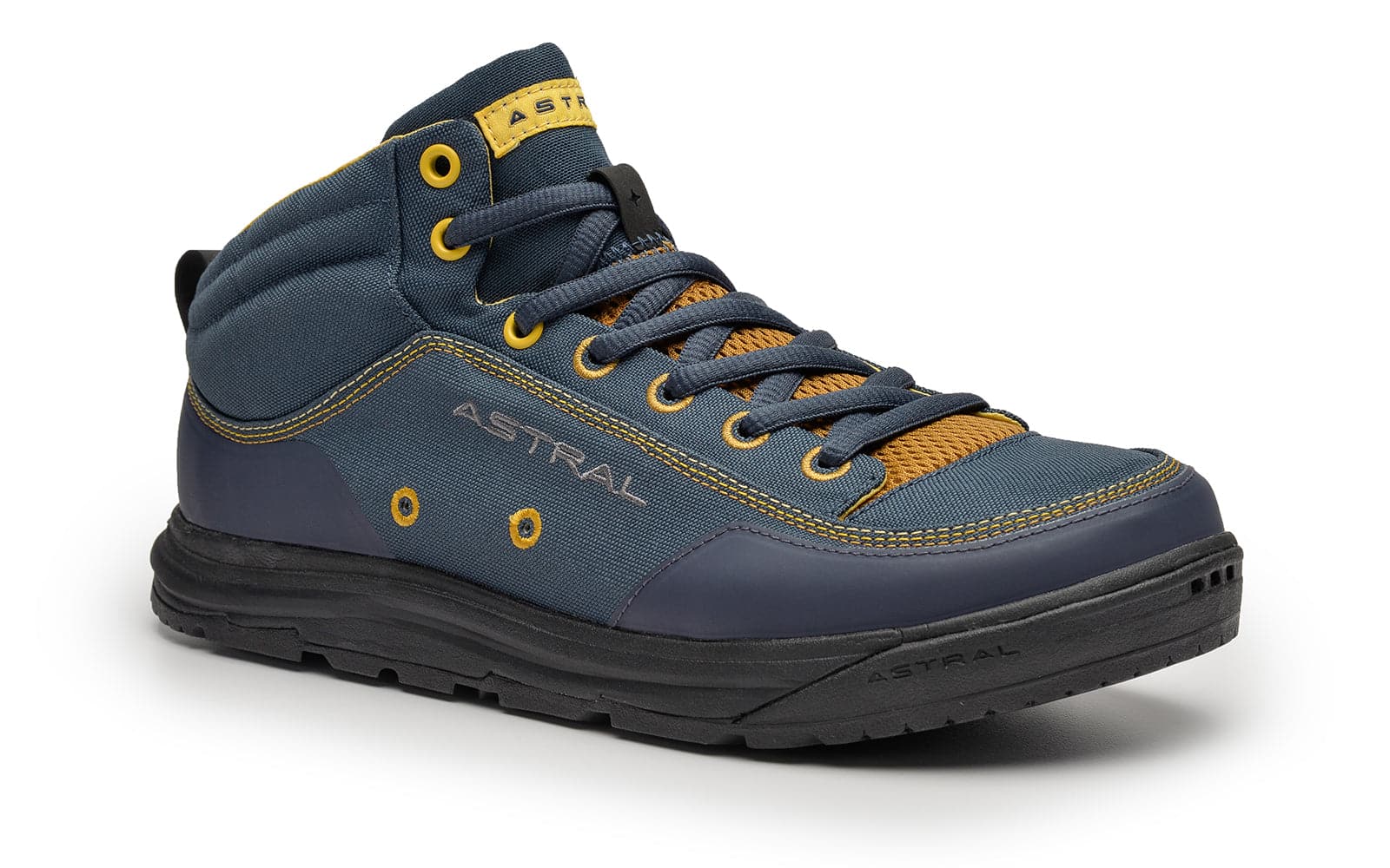 Featuring the Rassler 2.0 men's footwear, women's footwear manufactured by Astral shown here from a second angle.