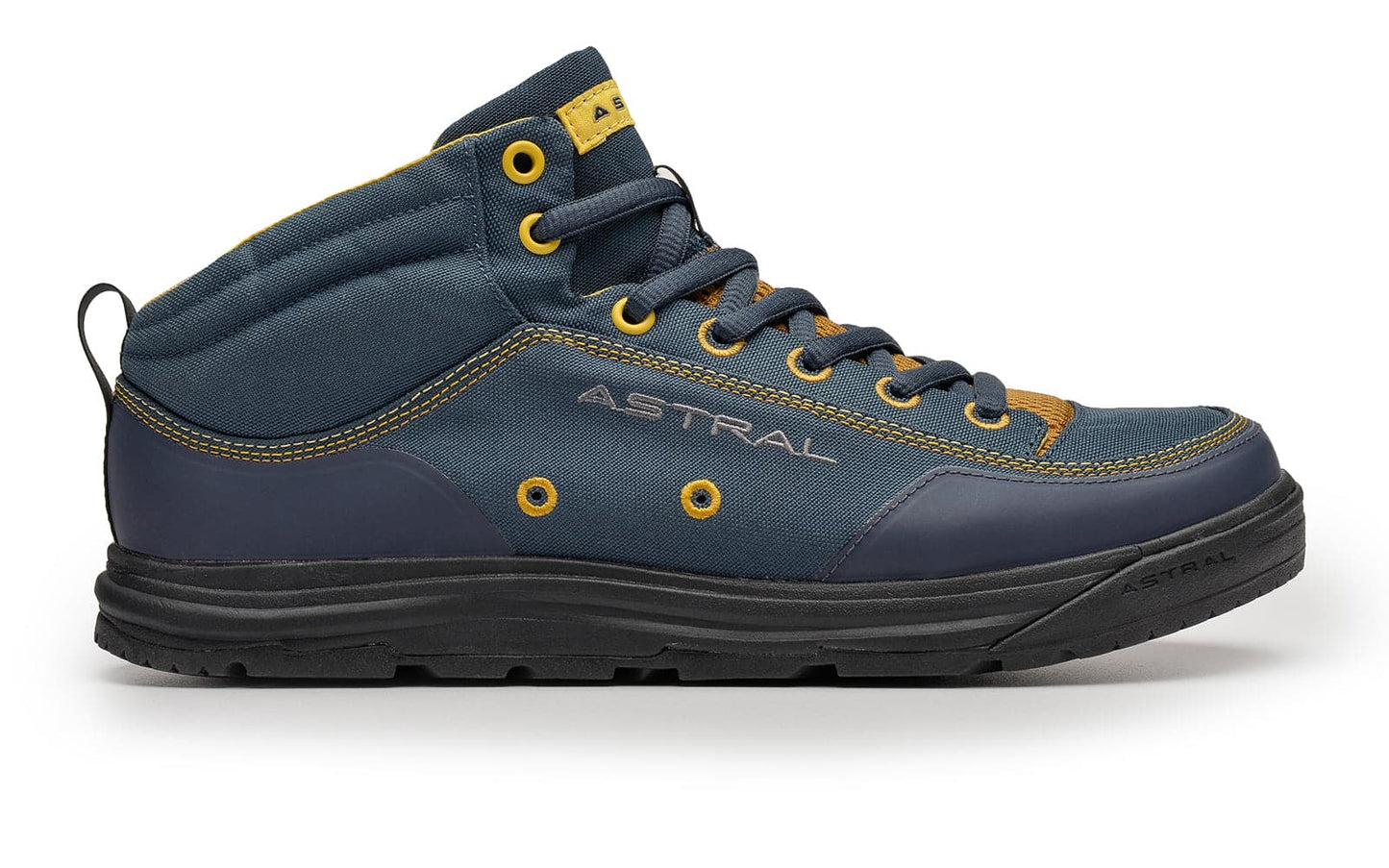 Featuring the Rassler 2.0 men's footwear, women's footwear manufactured by Astral shown here from one angle.