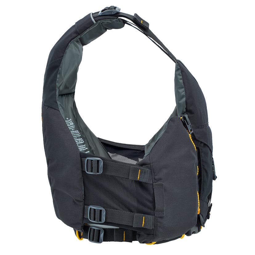 Featuring the Ringo PFD men's pfd manufactured by Astral shown here from a fifth angle.