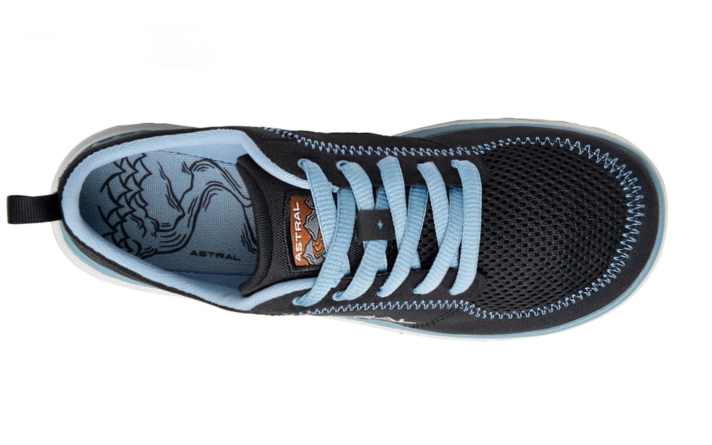 Featuring the Brewess 2.0 - Women's watersports, women's footwear manufactured by Astral shown here from a third angle.