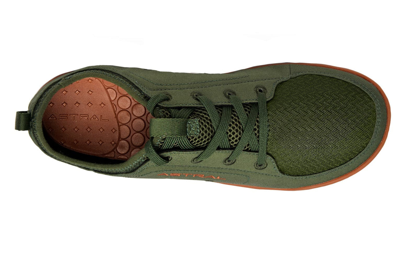 Featuring the Loyak - Men's men's footwear manufactured by Astral shown here from a sixth angle.