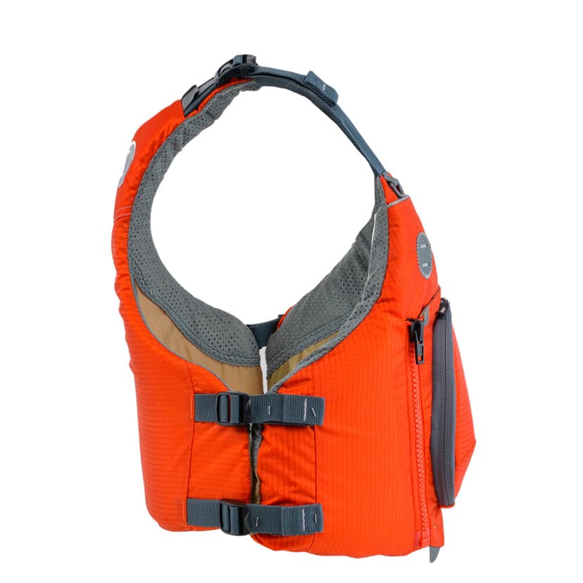 Featuring the Sturgeon PFD fishing pfd, men's pfd, women's pfd manufactured by Astral shown here from a twelfth angle.