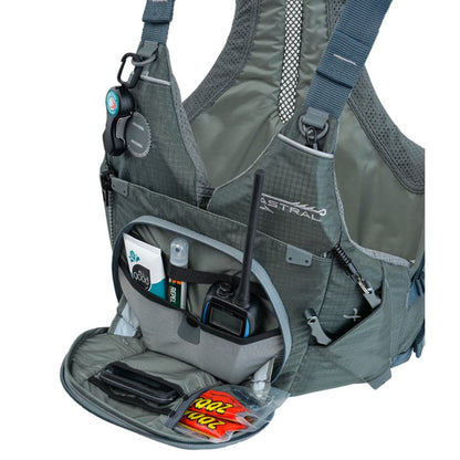 Featuring the Sturgeon PFD fishing pfd, men's pfd, women's pfd manufactured by Astral shown here from a second angle.