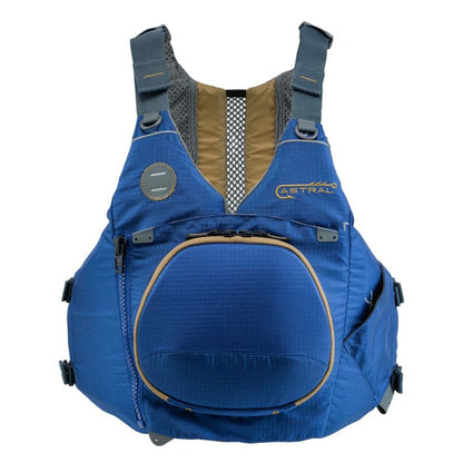 Featuring the Sturgeon PFD fishing pfd, men's pfd, women's pfd manufactured by Astral shown here from a sixth angle.
