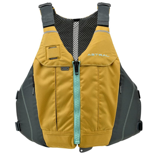 Featuring the E-Linda Women's PFD women's pfd manufactured by Astral shown here from one angle.