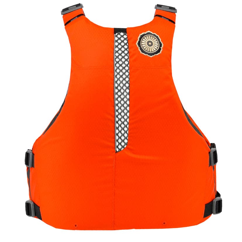 Featuring the E-Ronny PFD men's pfd manufactured by Astral shown here from a ninth angle.