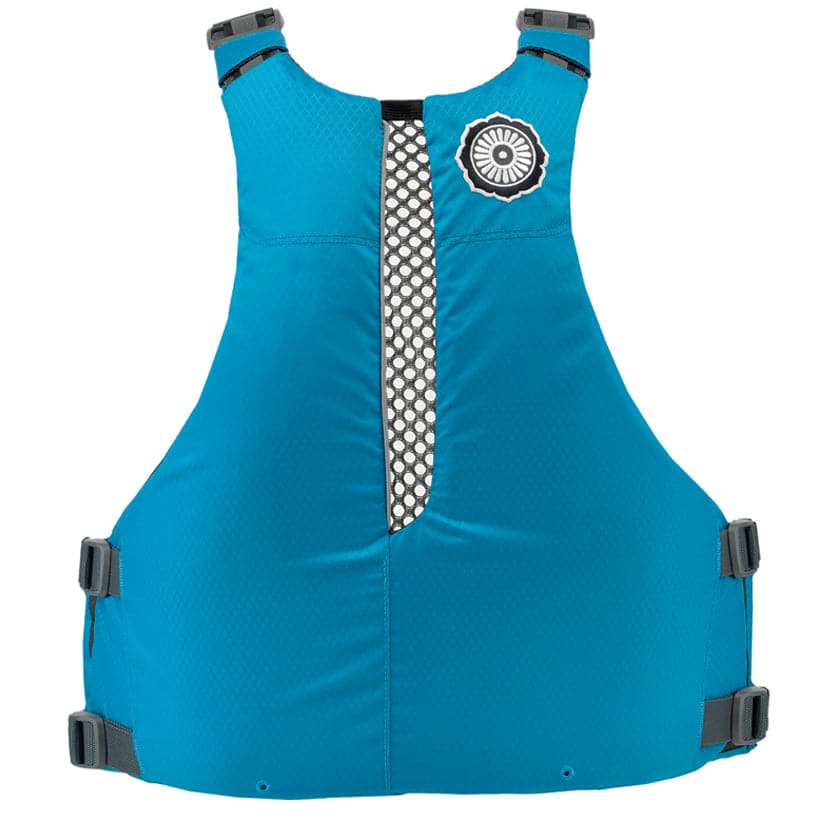 Featuring the E-Ronny PFD men's pfd manufactured by Astral shown here from a third angle.