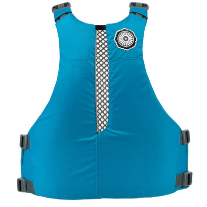 Featuring the E-Ronny PFD men's pfd manufactured by Astral shown here from a third angle.