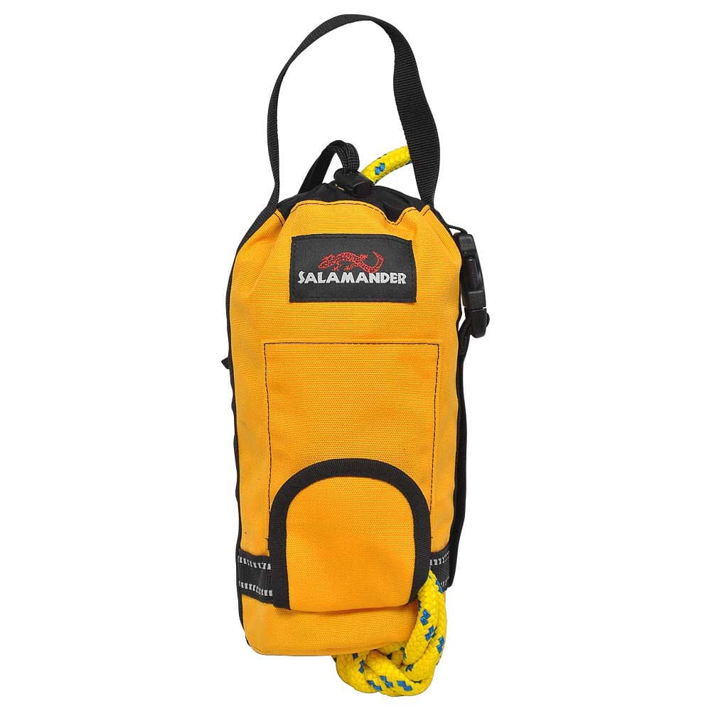 Featuring the Big Mouth Throw Bags leash, throw bag manufactured by Salamander shown here from a third angle.