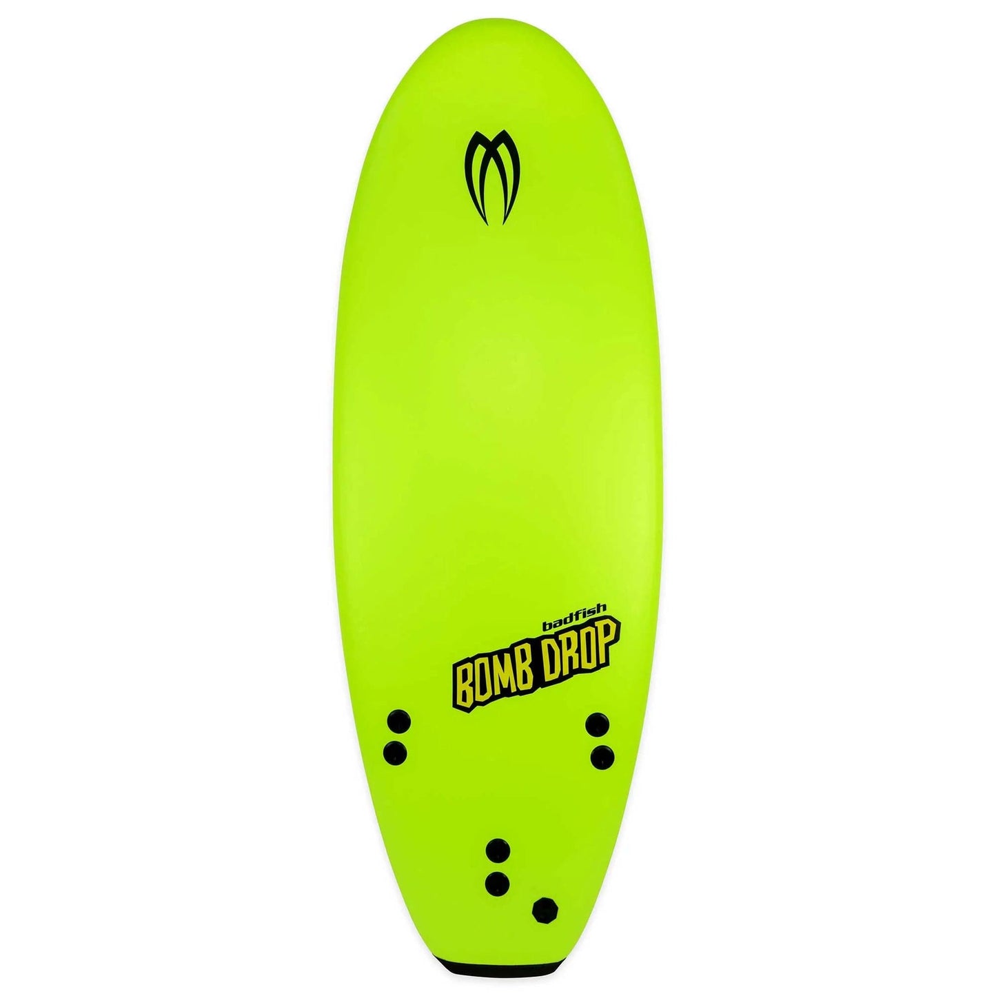 Featuring the Bomb Drop river surfing, whitewater sup manufactured by Badfish shown here from a fourth angle.