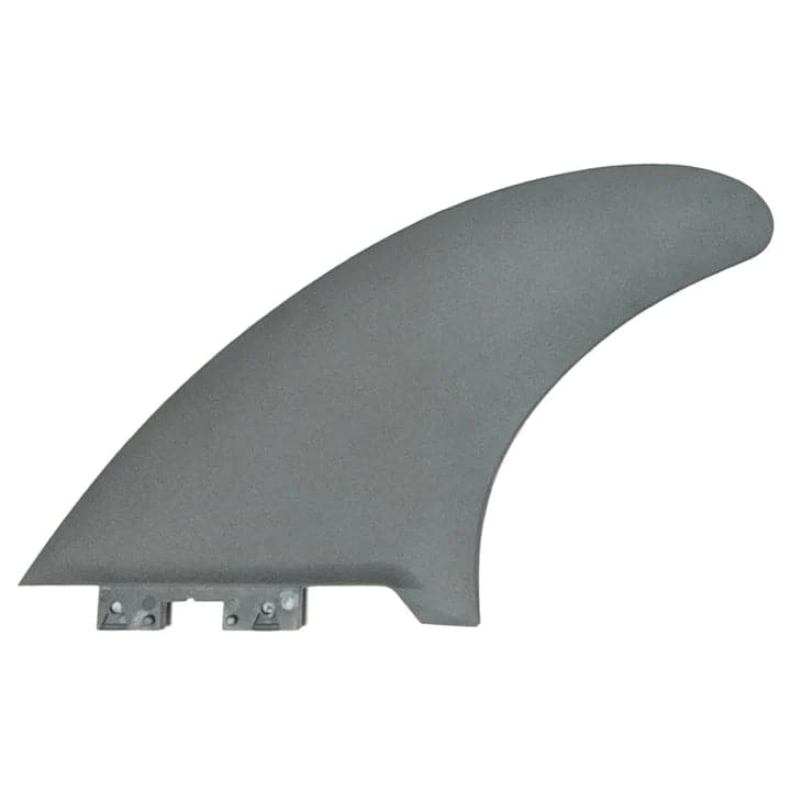 Featuring the 7in Center Click Fin center fin, sup accessory, sup fin manufactured by Badfish shown here from one angle.
