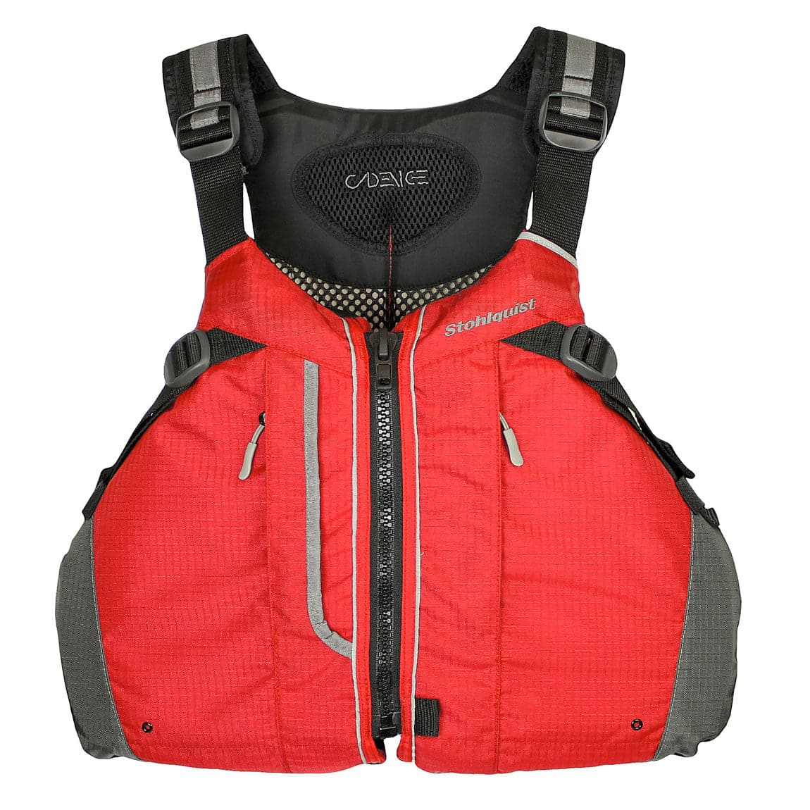 Featuring the Cadence PFD men's pfd manufactured by Stohlquist shown here from a second angle.