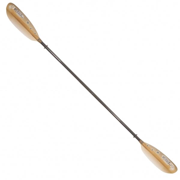 Featuring the Camano Hooked Adjustable fishing paddle, touring / rec paddle manufactured by Werner shown here from a fifth angle.