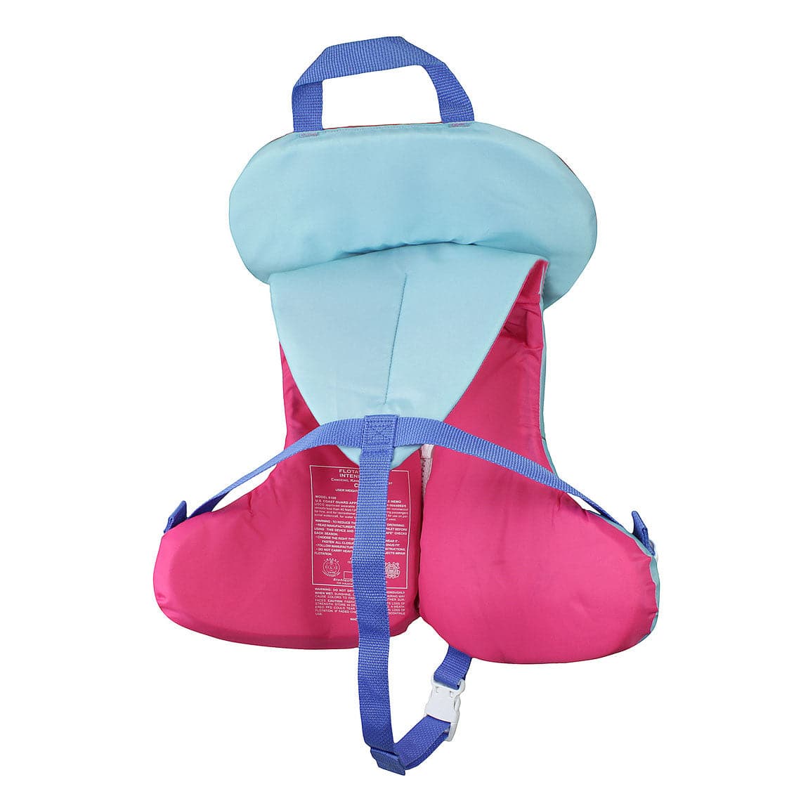 Featuring the Infant & Child PFDs kid's pfd manufactured by Stohlquist shown here from a third angle.