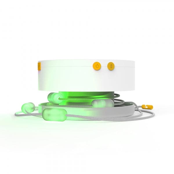 Featuring the Luci Color Solar String Lights electronic, flashlight, gift for kayaker, gift for paddle boader, gift for rafter, headlamp, speaker manufactured by MPowerd shown here from one angle.