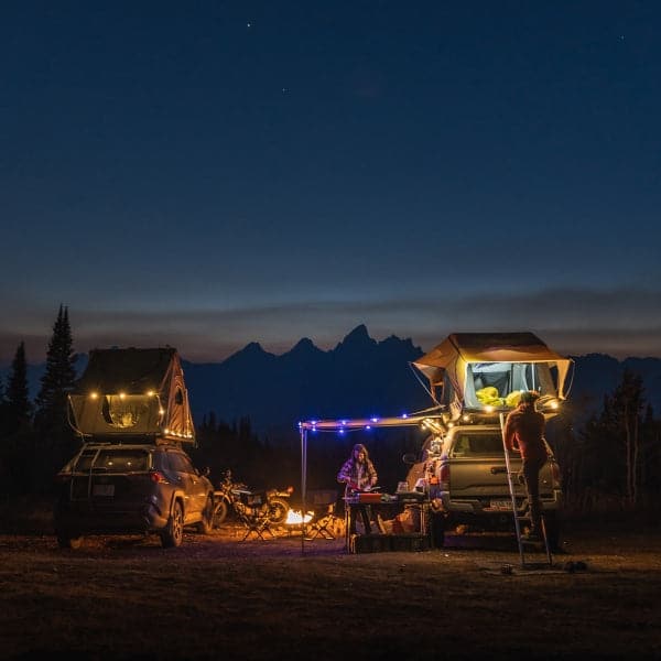 Featuring the Luci Color Solar String Lights electronic, flashlight, gift for kayaker, gift for paddle boader, gift for rafter, headlamp, speaker manufactured by MPowerd shown here from a third angle.