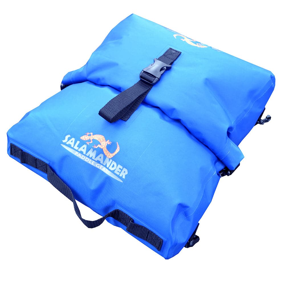 Featuring the Dry Deck / SUP Bag rec kayak accessory, sup accessory, sup fin, tour kayak accessory manufactured by Salamander shown here from one angle.