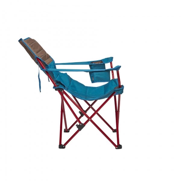 Featuring the Deluxe Lounge Chair chair manufactured by Kelty shown here from a fifth angle.