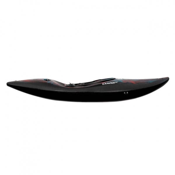 Featuring the Phantom creek boat, river runner kayak manufactured by Dagger shown here from a second angle.
