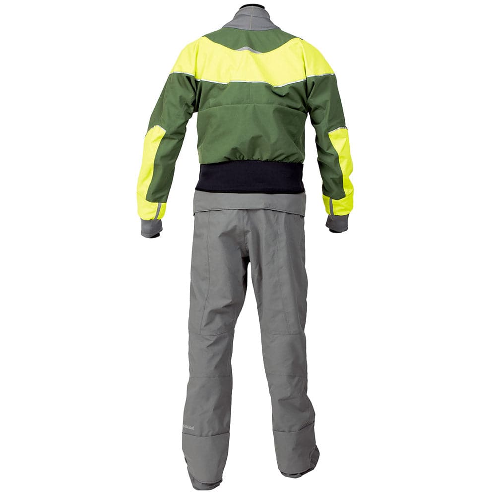 Featuring the Idol GORE-TEX Pro Drysuit men's dry wear manufactured by Kokatat shown here from a fourth angle.
