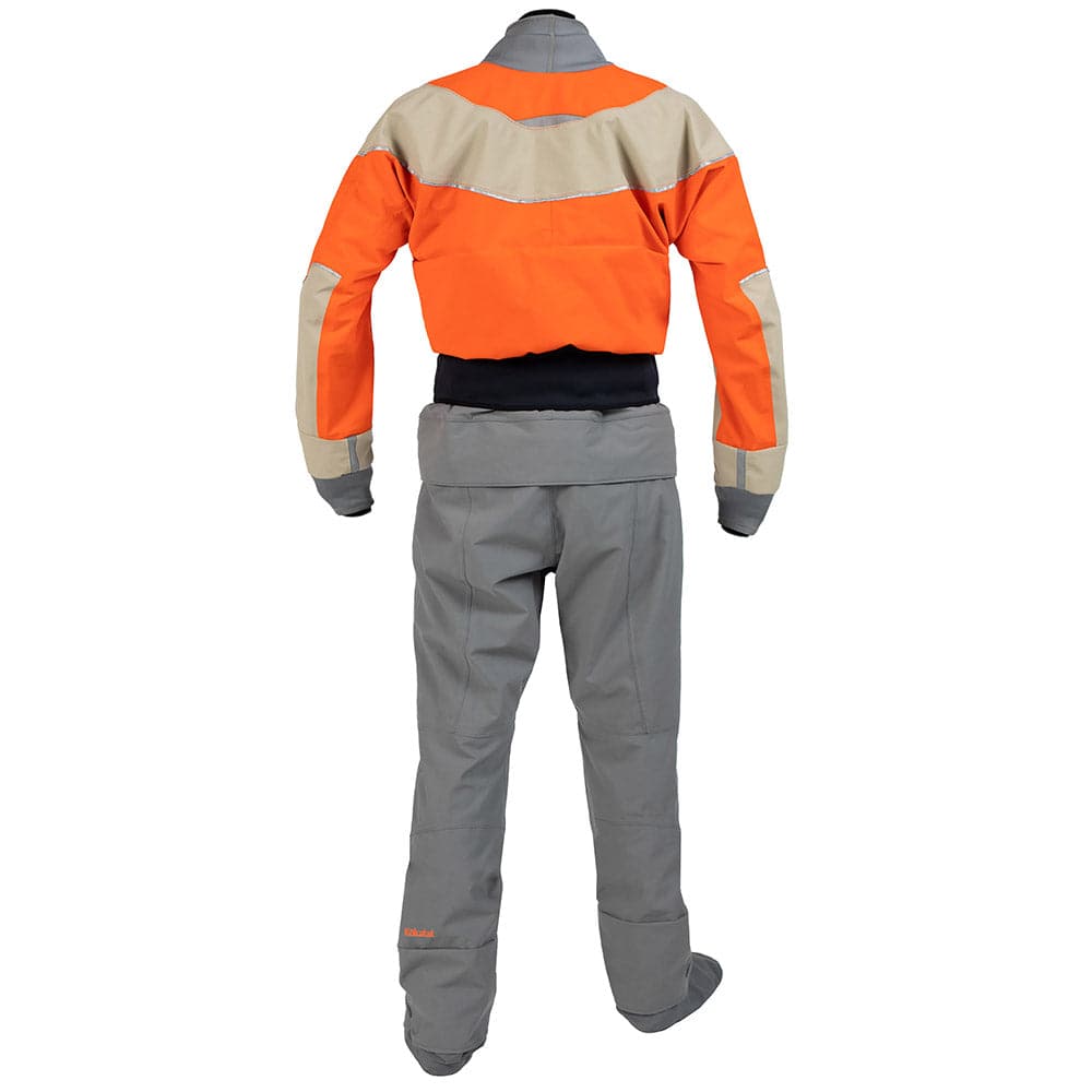 Featuring the Idol GORE-TEX Pro Drysuit men's dry wear manufactured by Kokatat shown here from a second angle.