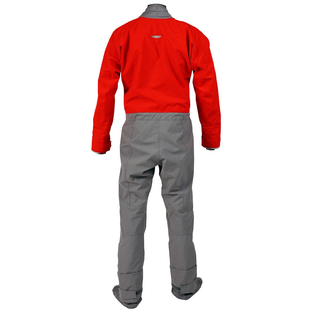 Featuring the Legacy GoreTex Pro Drysuit men's dry wear manufactured by Kokatat shown here from a third angle.
