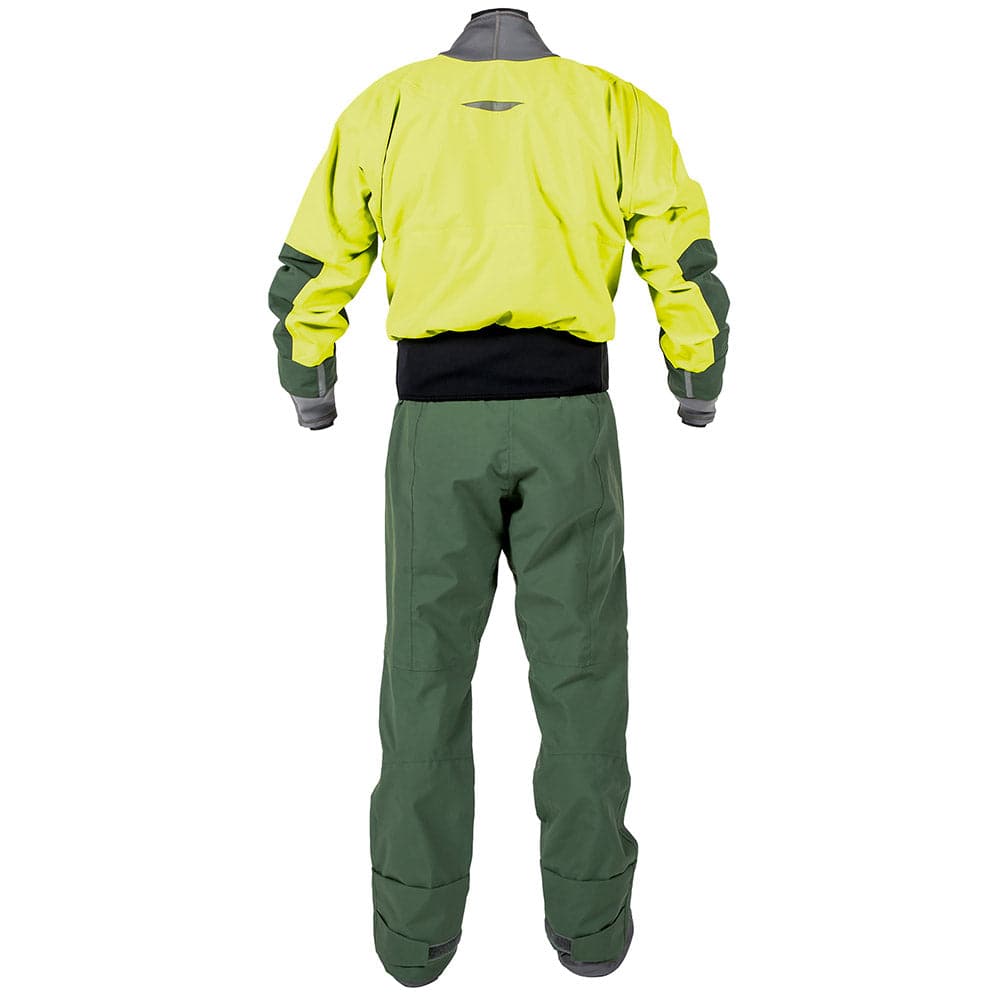 Featuring the Meridian (GORE-TEX Pro) Drysuit men's dry wear manufactured by Kokatat shown here from a fourth angle.
