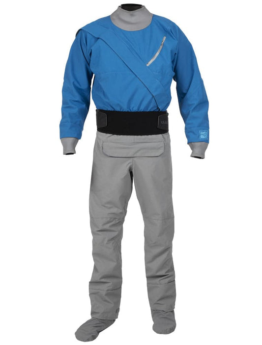 Featuring the Meridian (GORE-TEX Pro) Drysuit men's dry wear manufactured by Kokatat shown here from a second angle.