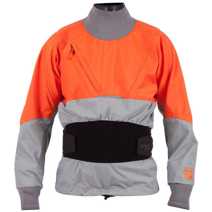 Featuring the Stoke Dry Top (Hydrus 3.0) - Men's gift for kayaker, men's dry wear manufactured by Kokatat shown here from a fifth angle.