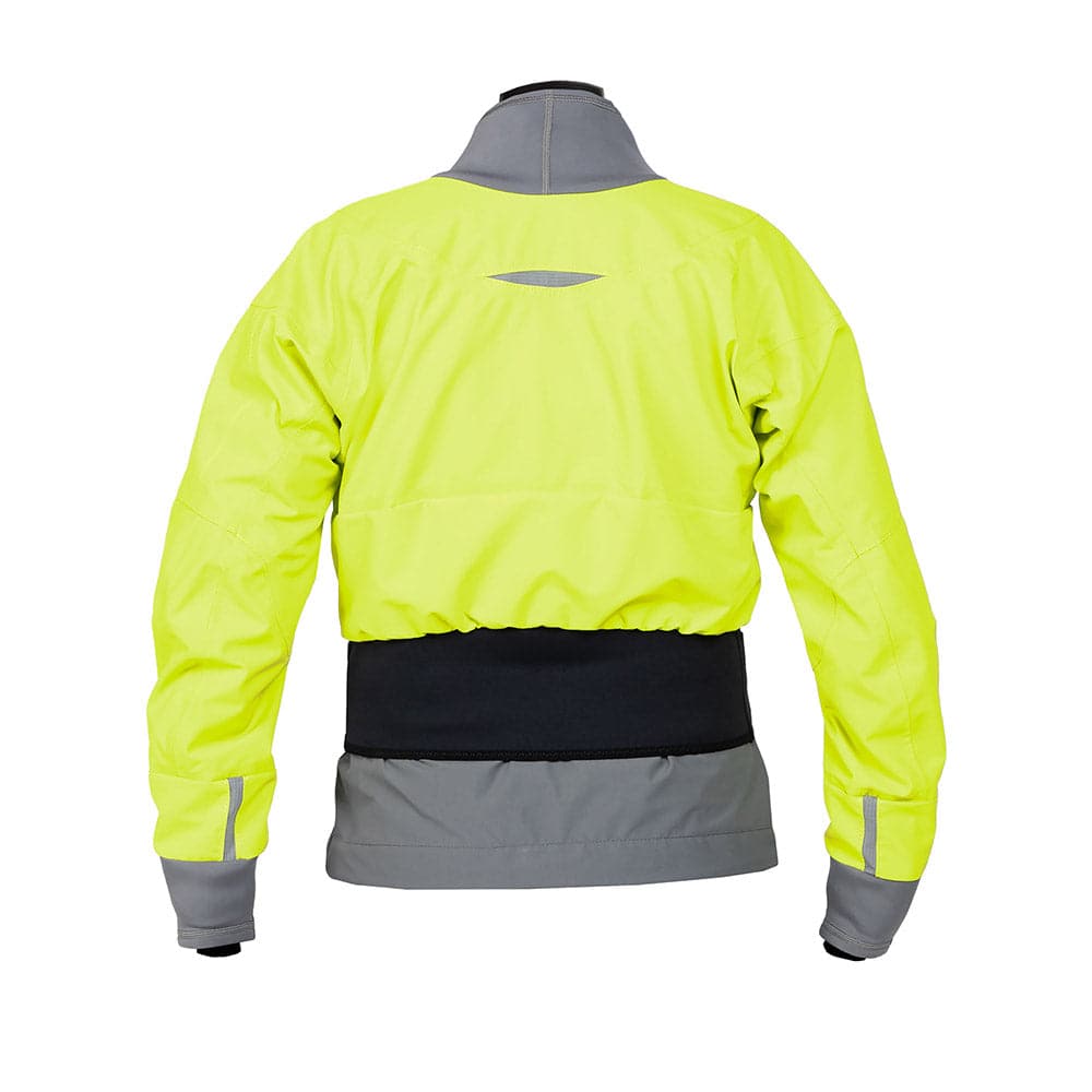 Featuring the ŌM Dry Top (GORE-TEX) - Women's women's dry wear manufactured by Kokatat shown here from a second angle.