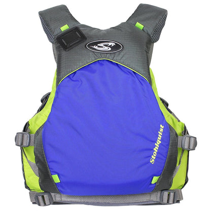 Featuring the Drifter PFD gift for kayaker, men's pfd manufactured by Stohlquist shown here from a fourth angle.