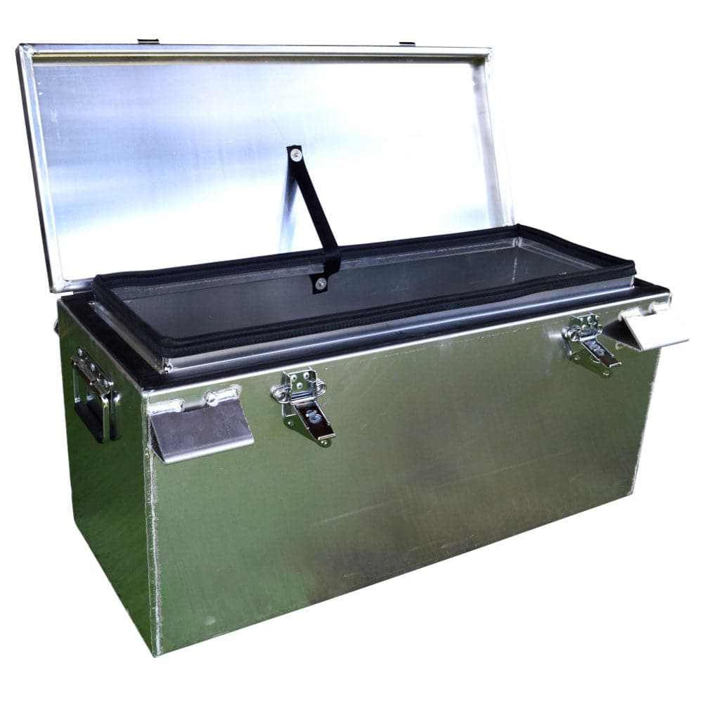 Featuring the Aluminum Drybox dry box manufactured by Salamander shown here from a second angle.