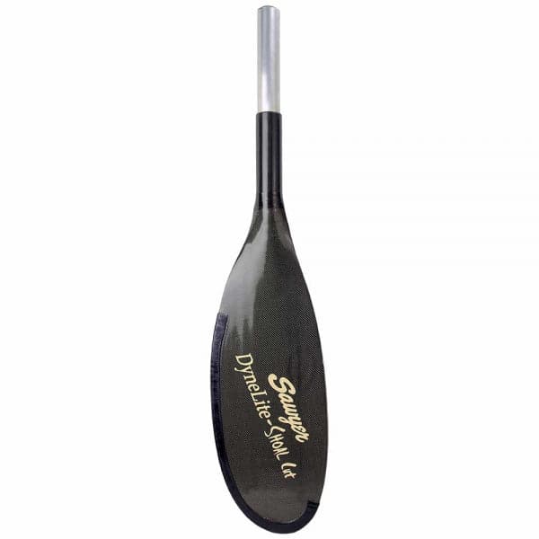 Featuring the DyneLite Blade oar blade manufactured by Sawyer shown here from a fourth angle.