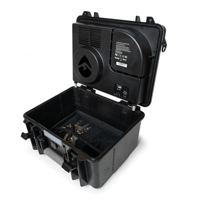 Featuring the EcoJourney electronic, speaker manufactured by EcoXGear shown here from a sixth angle.