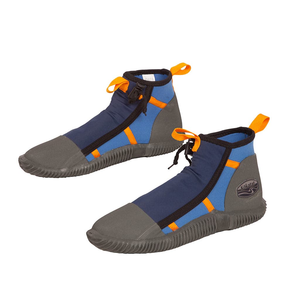 Featuring the Portage Bootie men's footwear, women's footwear manufactured by Kokatat shown here from a third angle.