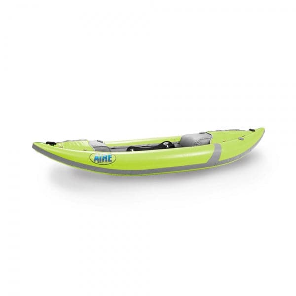 Featuring the Force Inflatable Kayak ducky, inflatable kayak manufactured by AIRE shown here from a fourth angle.