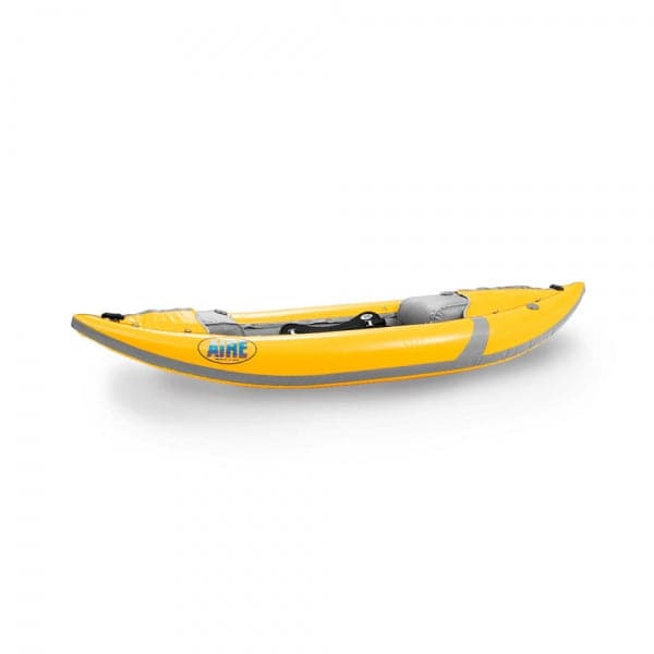 Featuring the Force Inflatable Kayak ducky, inflatable kayak manufactured by AIRE shown here from a seventh angle.