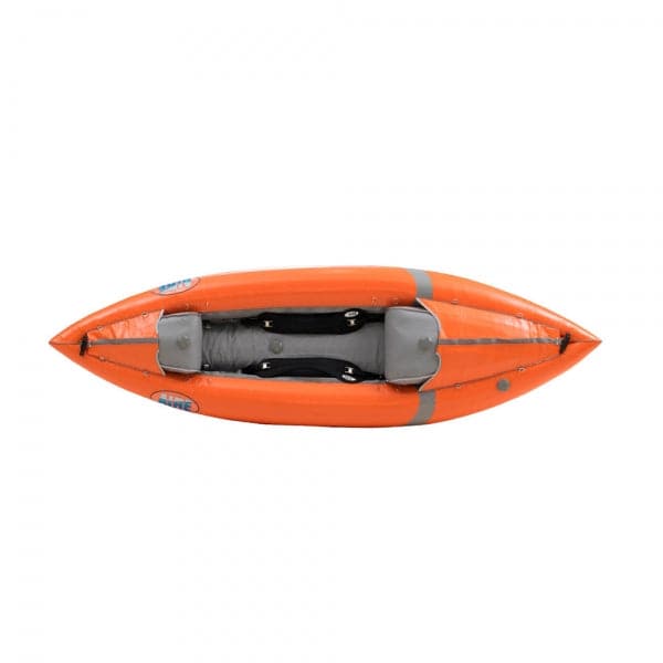 Featuring the Force Inflatable Kayak ducky, inflatable kayak manufactured by AIRE shown here from a second angle.