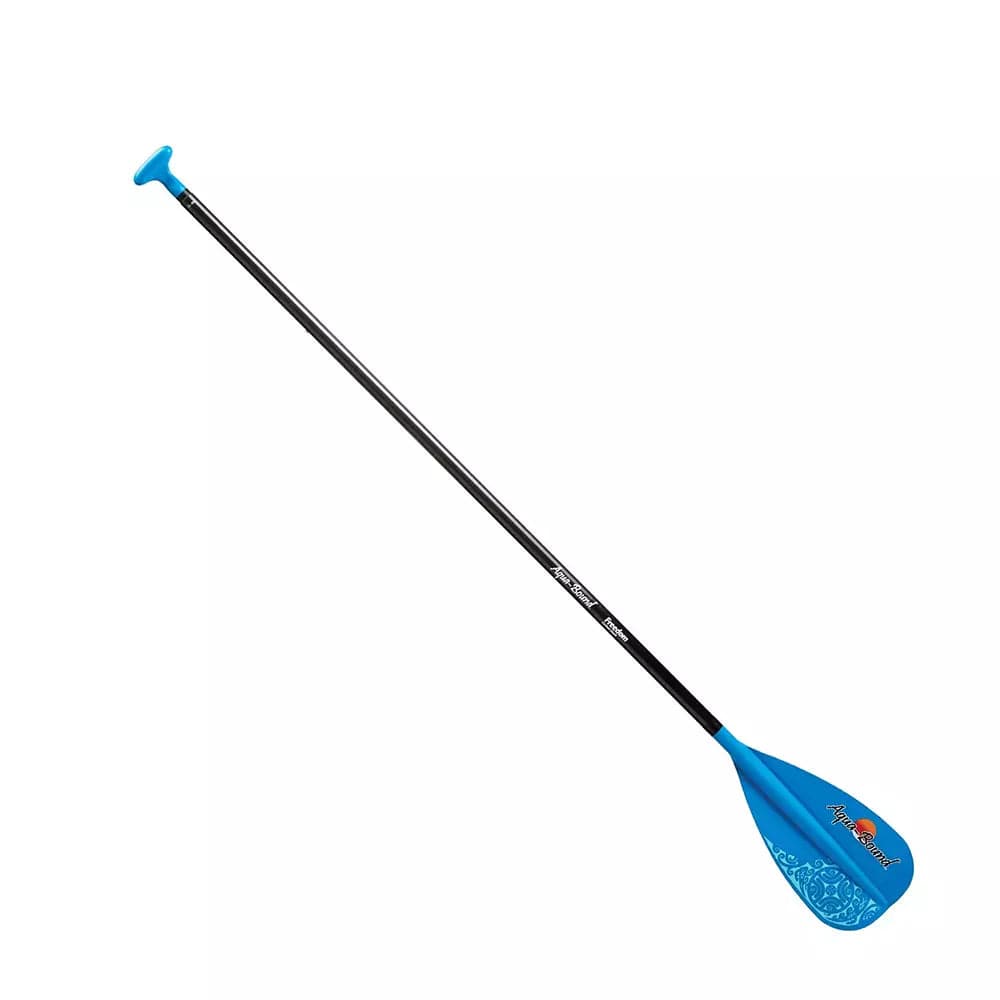 Featuring the Freedom 85 SUP Paddle 2-piece sup paddle manufactured by AquaBound shown here from a second angle.