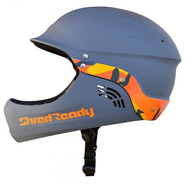 Featuring the Standard Fullface Helmet helmet manufactured by Shred Ready shown here from one angle.