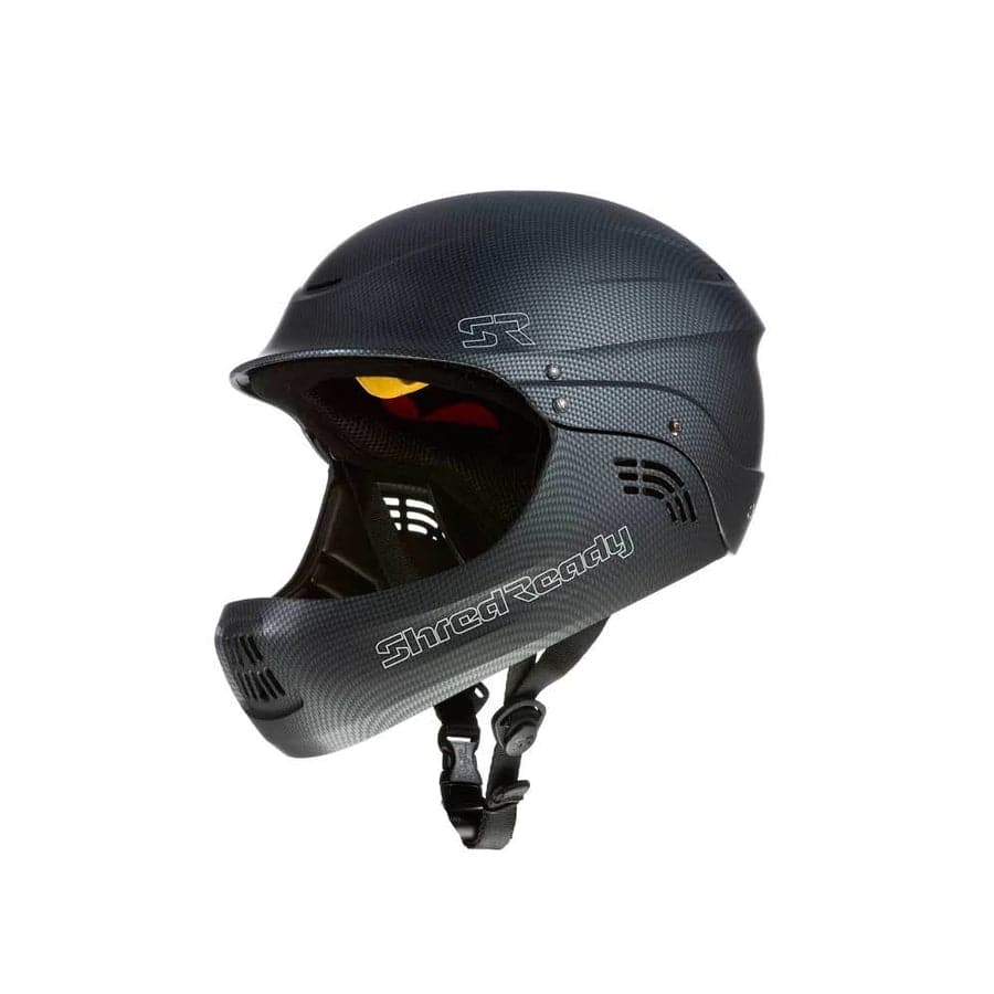 Featuring the Standard Fullface Helmet helmet manufactured by Shred Ready shown here from a second angle.
