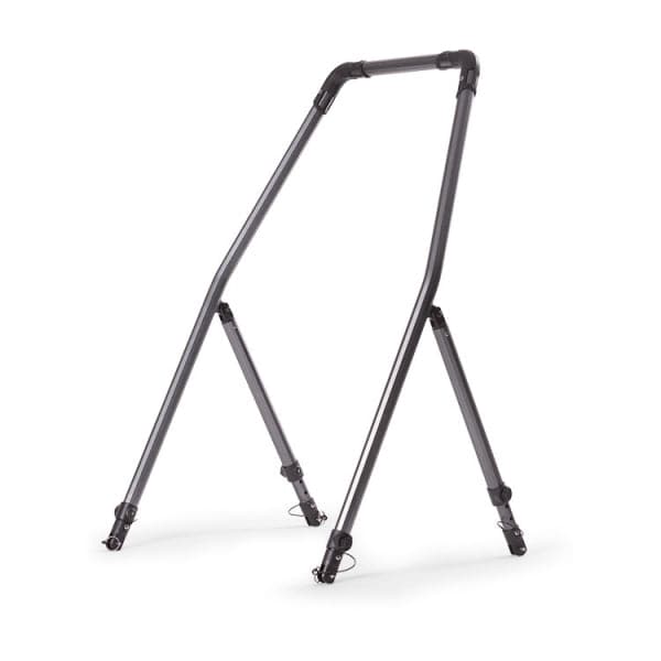 Featuring the H-BAR Adjustable Lean Bar hobie accessory manufactured by Hobie shown here from a third angle.
