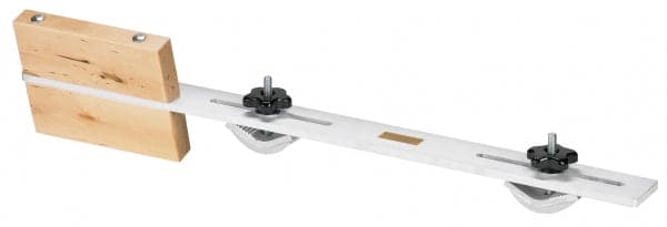 Featuring the Canoe Motor Mount canoe accessory manufactured by Mad River shown here from one angle.